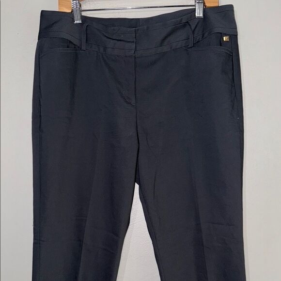 Ivanka Trump Grey Straight Leg Tailored Pants - Picture 6 of 12